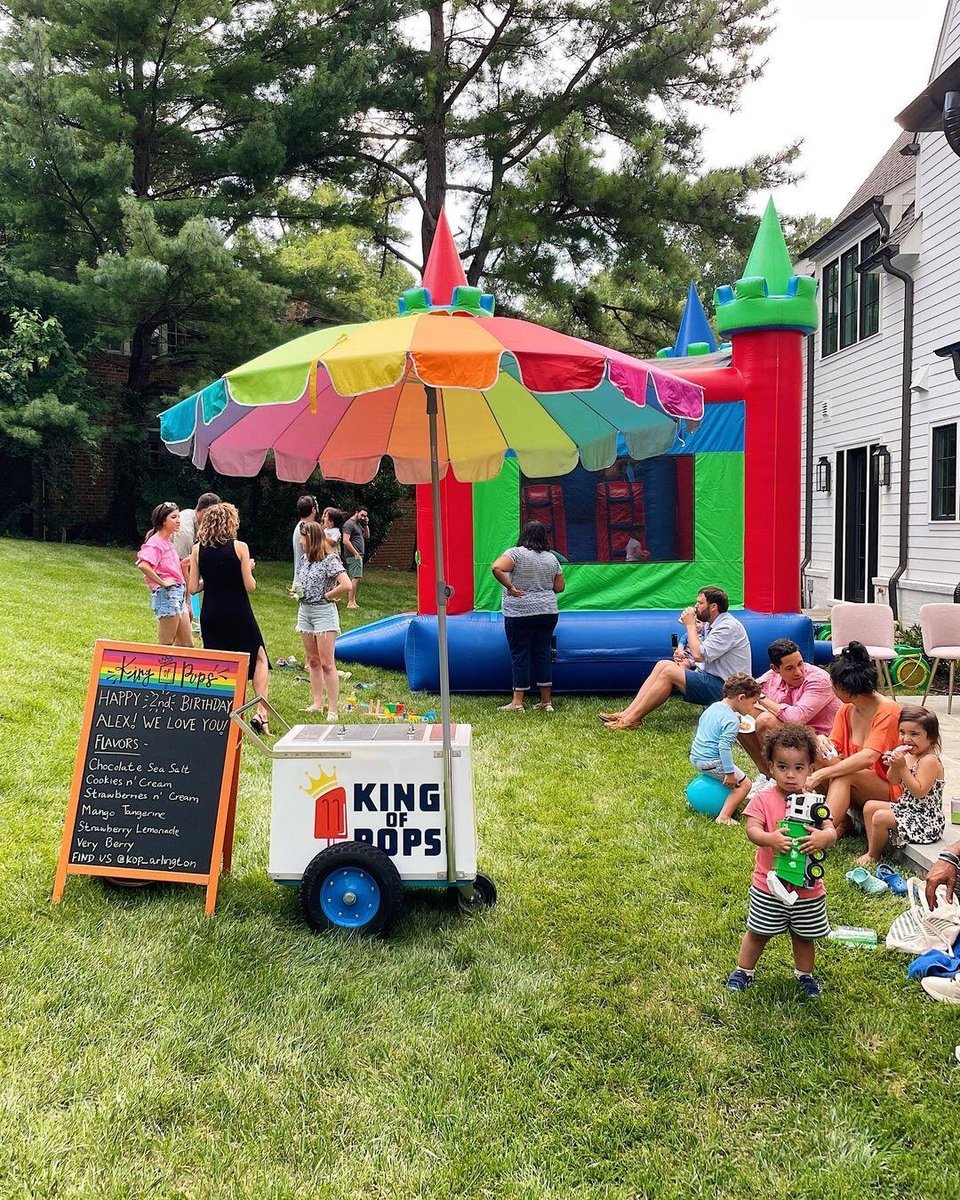 We had the most fun celebrating your summer birthdays   Before summer’s over, book the pop cart to end it with a bang