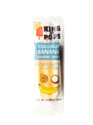 Coconut Banana Orange Swirl